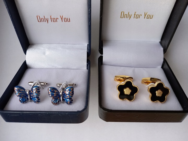 Spinki do mankietów Ryby Karp Lin dla Wędkarza