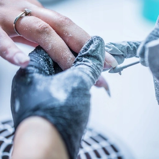 Pochłaniacz pyłu do paznokci 80W kasetowy 858-8