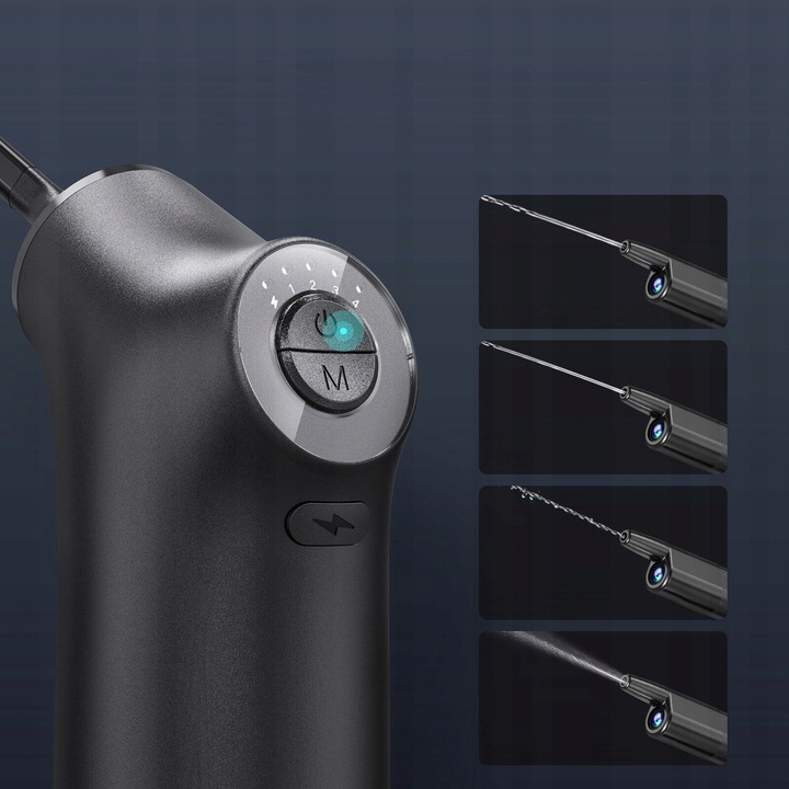 IRYGATOR URZĄDZENIE CZYSZCZENIA USZU PŁUKANIA WOSKOWINY BEZPRZEWODOWY