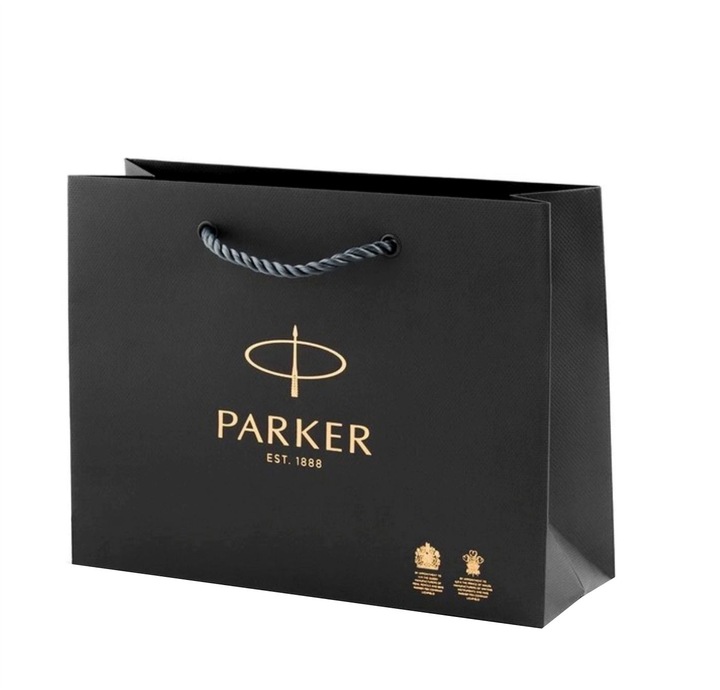 PIÓRO PARKER WIECZNE URBAN CZARNE GT ZŁOCONE z GRAWEREM ETUI PIÓRNIK CZARNY
