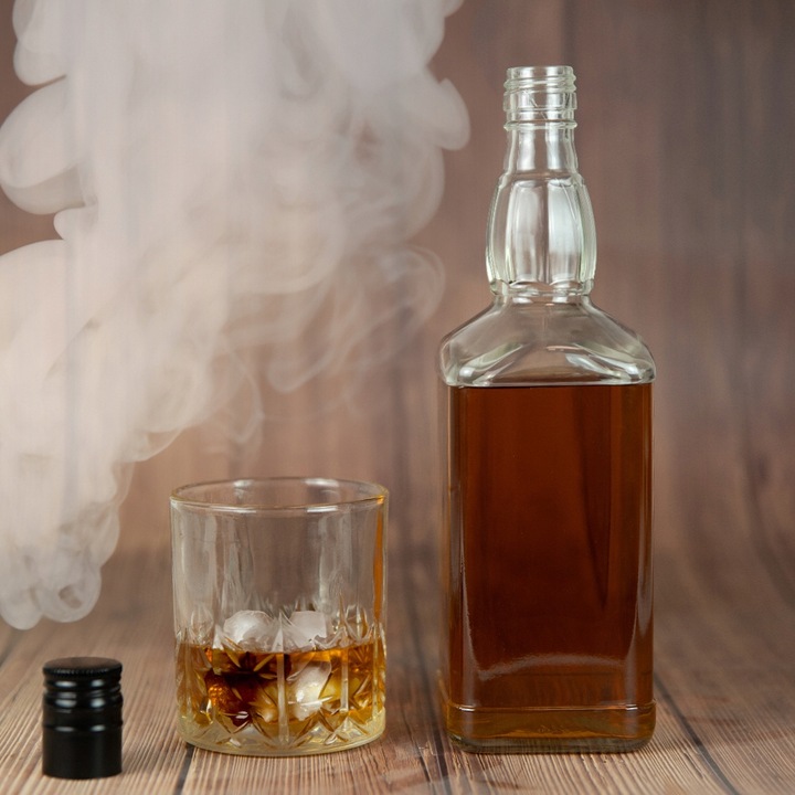 10x Butelki szklane DANIELS 700 ml na Nalewki Whisky Brandy 0,7L 700ml