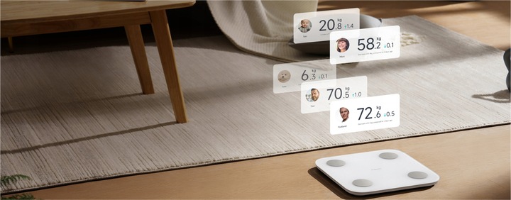 Inteligentna Waga Łazienkowa Xiaomi Body Composition Scale S400 analityczna