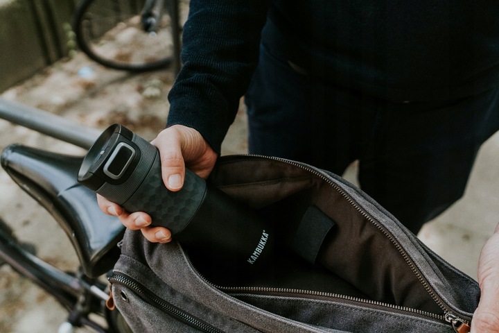 KAMBUKKA Etna Grip Czarny kubek termiczny 11-01010 0,5L