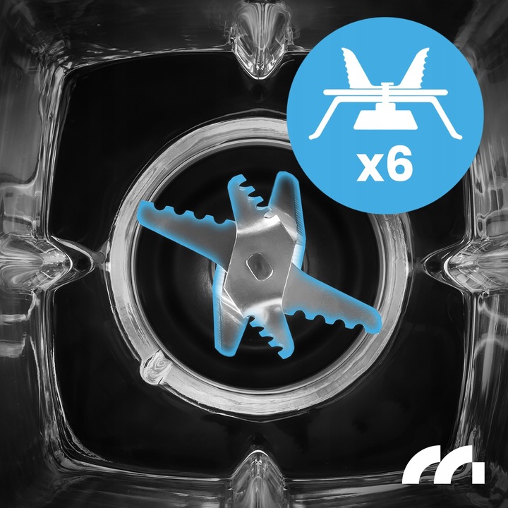 BLENDER KIELICHOWY SZKLANY DO KOKTAJLI SMOOTHIE MŁYNEK 2 BIDONY DUŻY