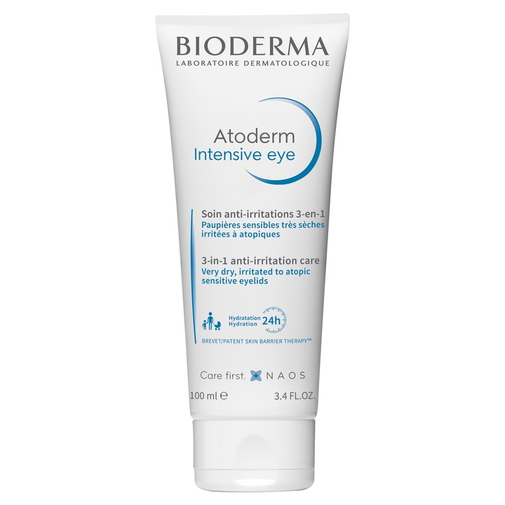 Bioderma Atoderm Intensive Eye 100 ml krem pod oczy 3w1 łagodzi