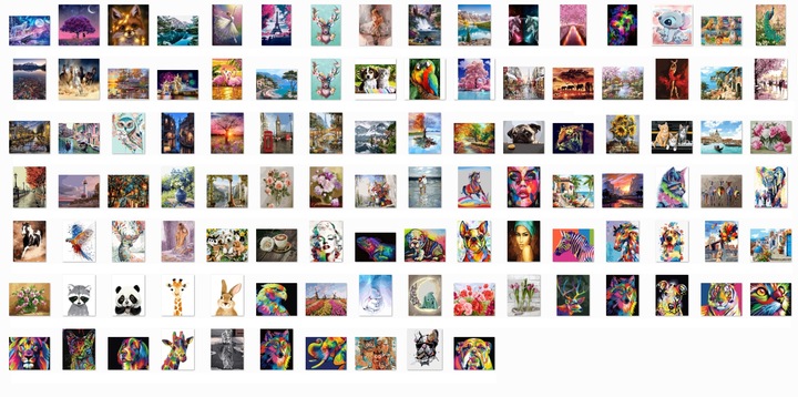 HAFT DIAMENTOWY MOZAIKA OSTATNIA WIECZERZA B.DUŻY