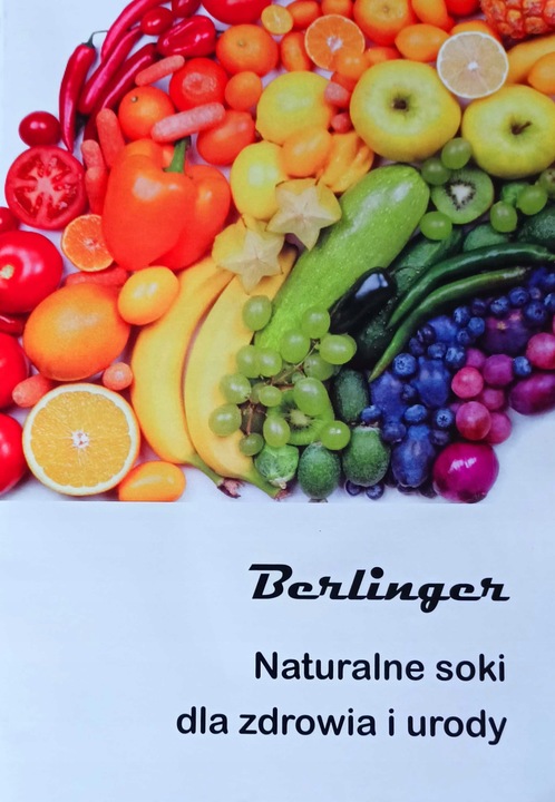 WYCISKARKA WOLNOOBROTOWA 800W SOKOWIRÓWKA MOCNA BERLINGER 3 SITA