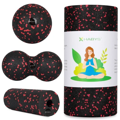 ZESTAW EPP WAŁEK ROLLER DO MASAŻU 4w1 DUOBALL