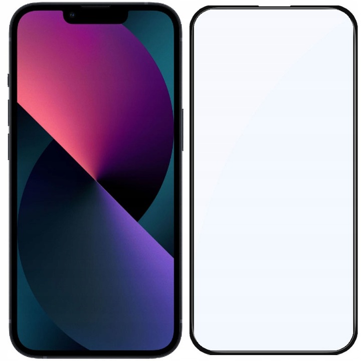 3x SZKŁO NA CAŁY EKRAN DO IPHONE 13/13 PRO PEŁNE HARTOWANE SZKIEŁKO 5D