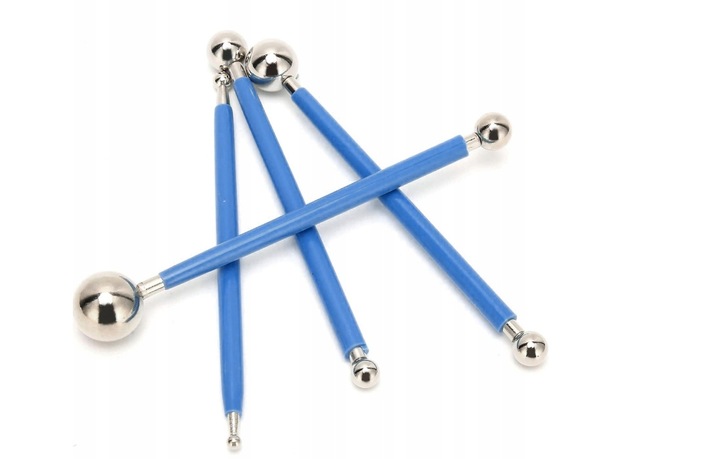 Zestaw 4 Patyczki do Silikonowania Kulki Do Fugowania Pałeczki Do