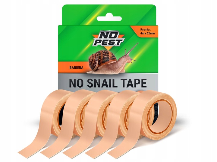 TAŚMA MIEDZIANA ŚRODEK SPOSÓB NA ŚLIMAKI PRZECIW ŚLIMAKOM