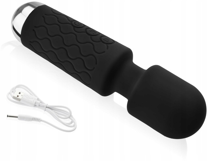 WIBRATOR MIEJSC INTYMNYCH MASAŻER DO ORGAZMÓW MAGIC WAND - 140 FUNKCJI