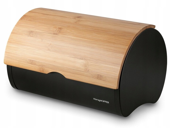 CHLEBAK CZARNY +3x POJEMNIKI KAWĘ herbatę CUKIER