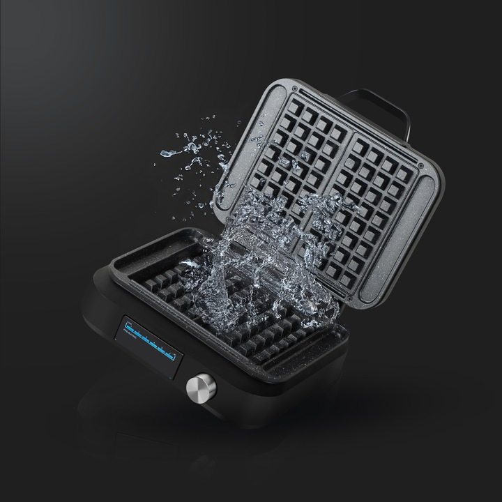 Gofrownica 2 GOFRY DUŻE CHRUPIĄCE MOCNA SZYBKA regulacja czasu