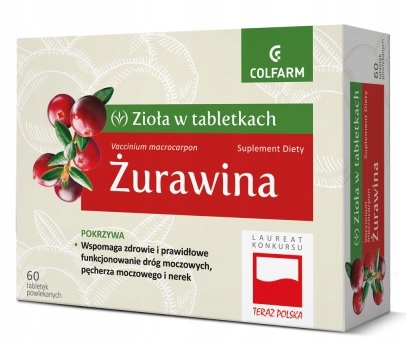 COLFARM ŻURAWINA 60TABLETEK