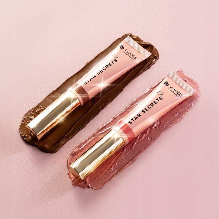 Zestaw AA WINGS OF COLOR The Wet Contouring - kremowy bronzer i róż