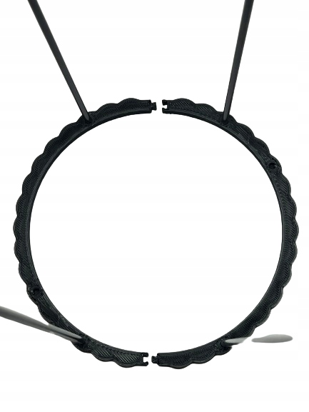 Podpora Roślin Kwiatów Obejma Pierścieniowa Obręcz Podpórka RING 2w1XL