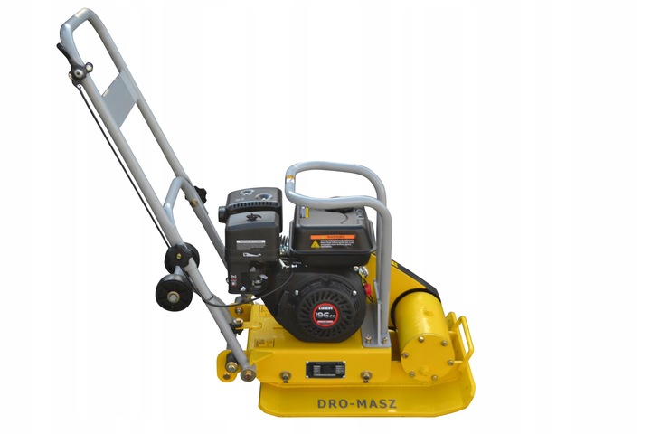 Zagęszczarka Dro-Masz 90 kg mocna 18 kN + mata + wozek + przegląd zerowy
