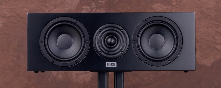 HECO Aurora XT 1000 + 300 + Center ZESTAW KOLUMN KINA DOMOWEGO 5.0 WALNUT