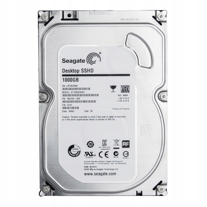 Dysk twardy Seagate Desktop ST1000DX001 1TB SATA III 3,5" 7200RPM