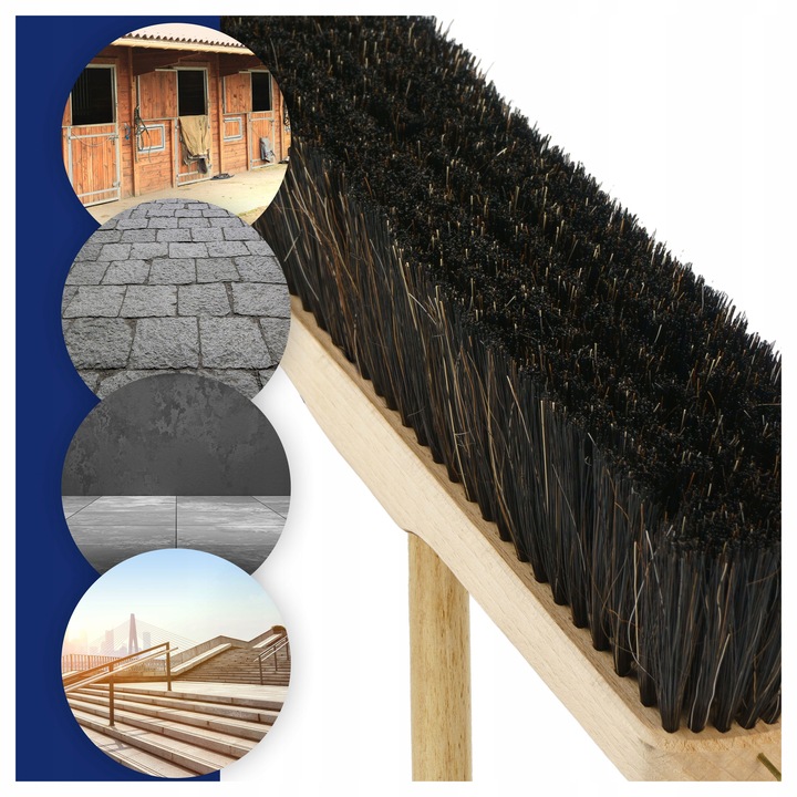 ZAMIATACZ 30 OPRAWNY ZMIOTKA DO ZAMIATANIA MIOTŁA SZCZOTKA + TRZON