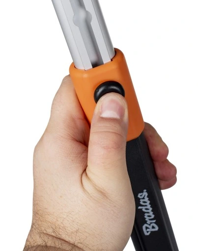 SEKATOR TELESKOPOWY KOWADEŁKOWY DO GAŁĘZI KRZEWÓW PĘDÓW OGRODOWY + RĘKAWICE