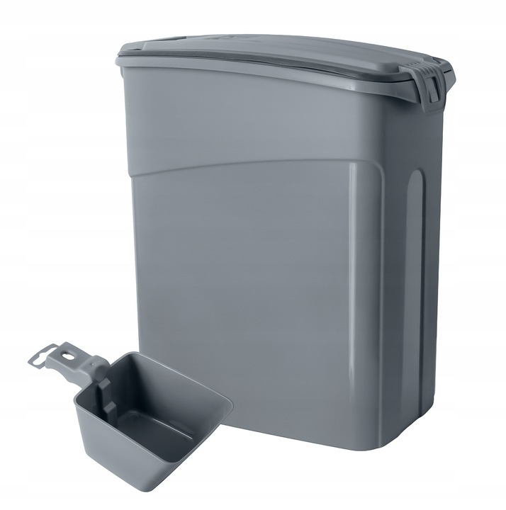 SZCZELNY POJEMNIK NA SUCHĄ KARMĘ PSA KOTA + MIARKA