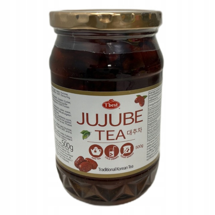 Koreańska Herbata JUJUBE Rozgrzewająca Konfitura Jujube Tea 500g