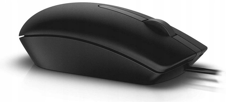 MYSZ KOMPUTEROWA PRZEWODOWA CZARNA Dell MS116 Wired Optical Mouse 1000 DPI