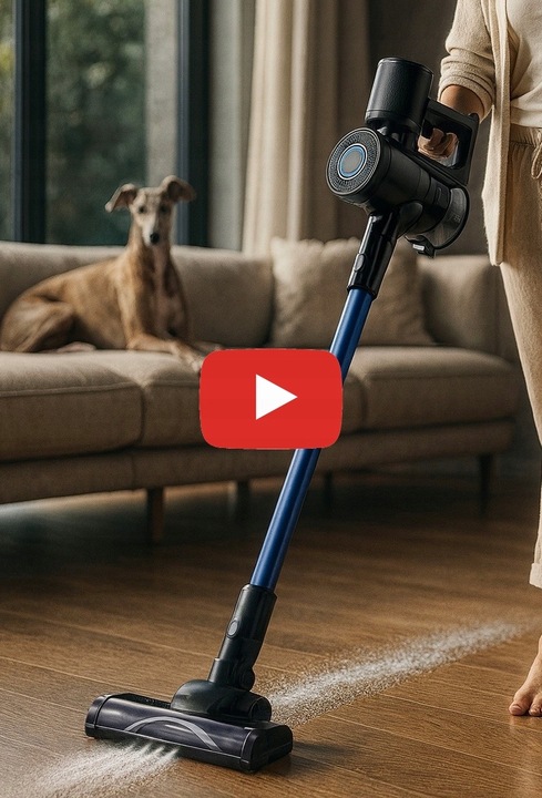 ODKURZACZ BEZPRZEWODOWY PIONOWY RĘCZNY 3w1 BEZWORKOWY ELEKTROSZCZOTKA