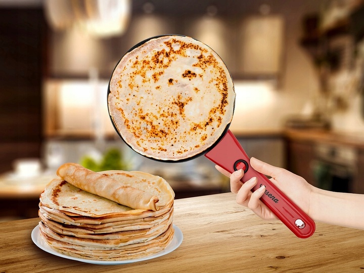 NALEŚNIKARKA ELEKTRYCZNA SZYBKA PATELNIA DO NALEŚNIKÓW BEZ UŻYCIA