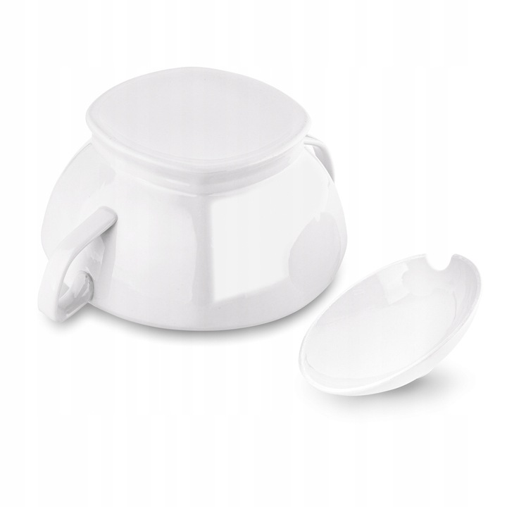 WAZA do ZUPY ROSOŁU biała waza do barszczu 2,5L ZASTAWA STOŁOWA Tadar