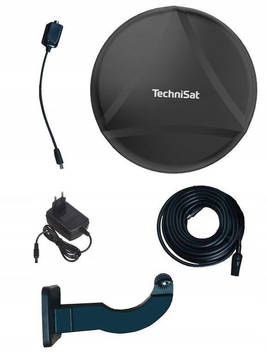 Antena zewnętrzna TechniSat Smarttenne 5HD DAB+ DVB-T2 Wzmacniacz