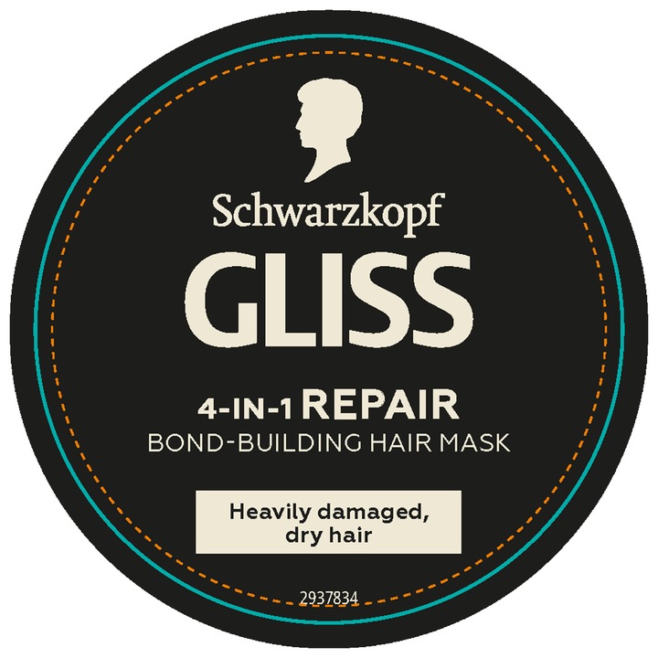 Gliss Ultimate Repair szampon 2 x 400 ml + maska do włosów 400 ml