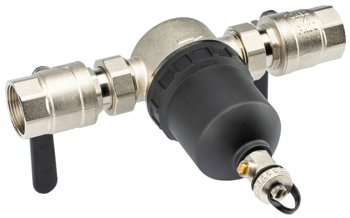 FILTR MAGNETYCZNY SEPARATOR ZANIECZYSZCZEŃ 11/4" DO INSTALACJI CO 5/4" DN32