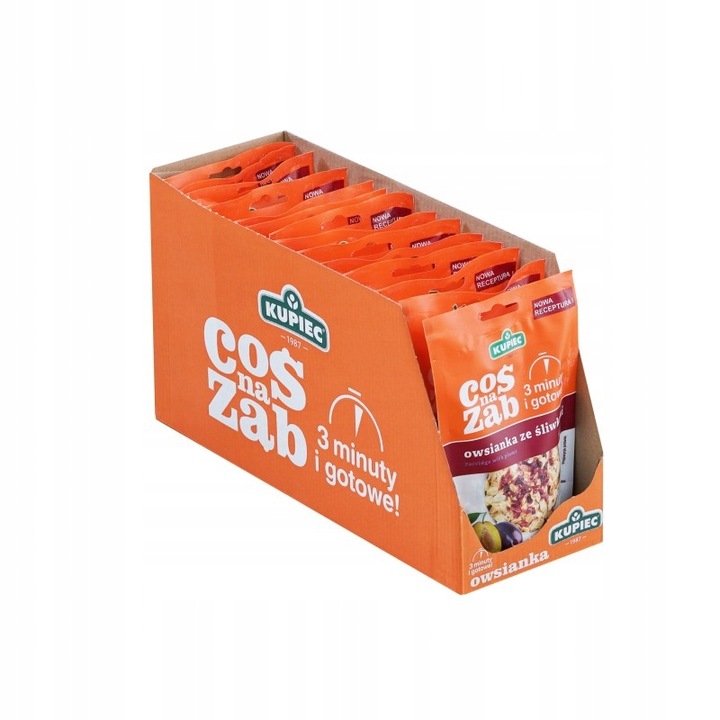 Zestaw 14x Owsianka ze Śliwkami - Twoje Zdrowe Śniadanie Codziennie