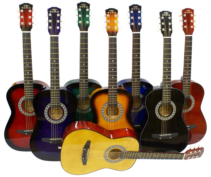 GITARA KLASYCZNA 3/4 ZESTAW DLA POCZĄTKUJĄCYCH