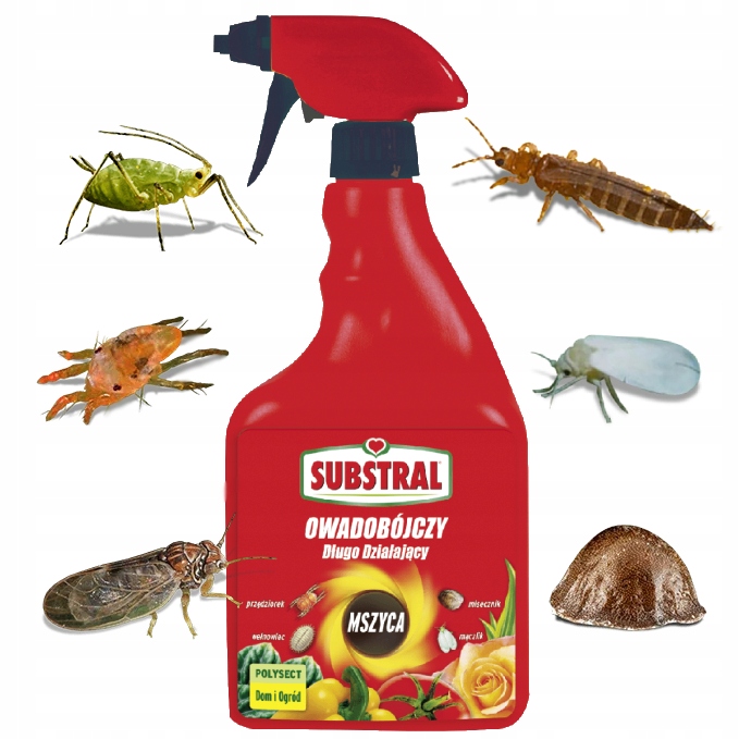 Polysect owadobójczy mszyca mączlik ziemiórka działa 21 dni 750ml