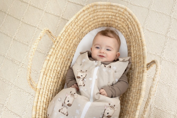 ŚPIWOREK DO SPANIA NIEMOWLĘCY DZIECIĘCY BAWEŁNA 100% CAŁOROCZNY