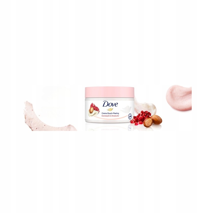 Peeling Do Ciała Dove Exfoliating Body Scrub Granat & Shea Butter 225ml