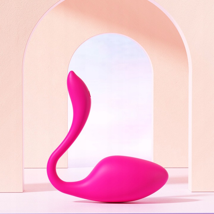 WIBRATOR JAJKO Z APLIKACJĄ ZDALNIE STEROWANY TELEFONEM BLUETOOTH DLA PAR