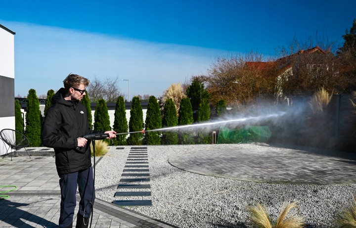 MYJKA CIŚNIENIOWA LEHMANN MOSIĄDZ 3000W INDUKCJA 350bar ZWIJACZ 12M