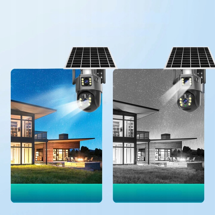 Kamera IP wewnętrzna, zewnętrzna Feniksen Kamera Solarna LS-CS3 PRO