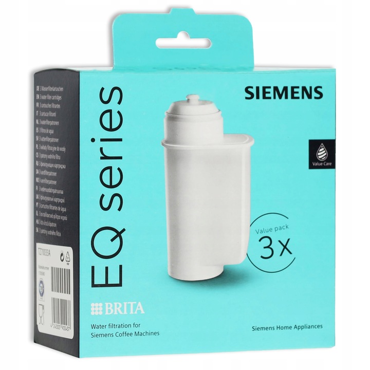 ORYGINALNY Filtr wody SIEMENS TZ70003 Brita Intenza+ | 3-pack