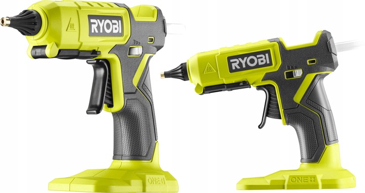 RYOBI AKUMULATOROWY PISTOLET DO KLEJU NA GORĄCO SZTYFTY 11-12mm RGL18-