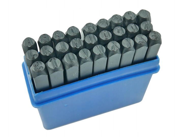 NUMERATOR NUMERATORY ZNACZNIKI LITERY + CYFRY 8MM