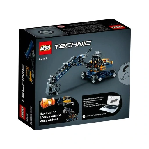 LEGO Technic 2 w 1 - Wywrotka lub Koparka (42147)