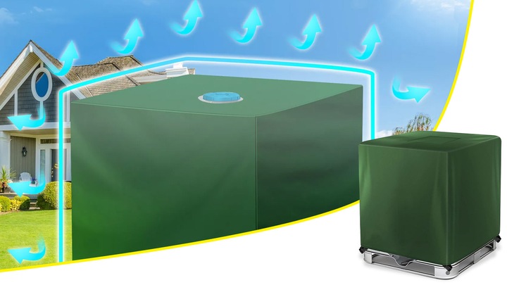 POKROWIEC OSŁONA PLANDEKA NA ZBIORNIK WODĘ MAUZER IBC 1000L OXFORD