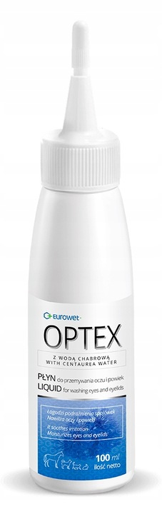 OPTEX płyn do przemywania oczu pies/kot 100 ml