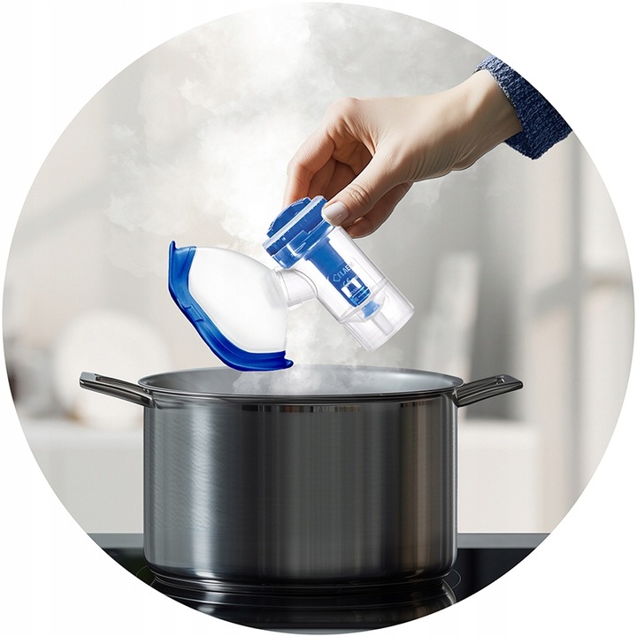 INHALATOR NEBULIZATOR DLA DZIECI FLAEM AIRMATE 2 TRYBY INHALACJI CERTYFIKAT